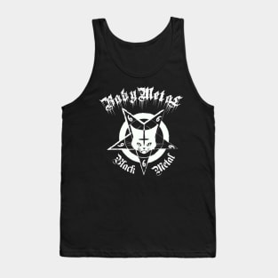 Cat metal Baby metal Tank Top